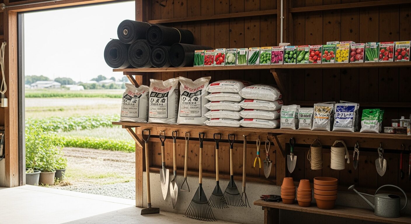 農業資材の安定確保が経営の安定につながる