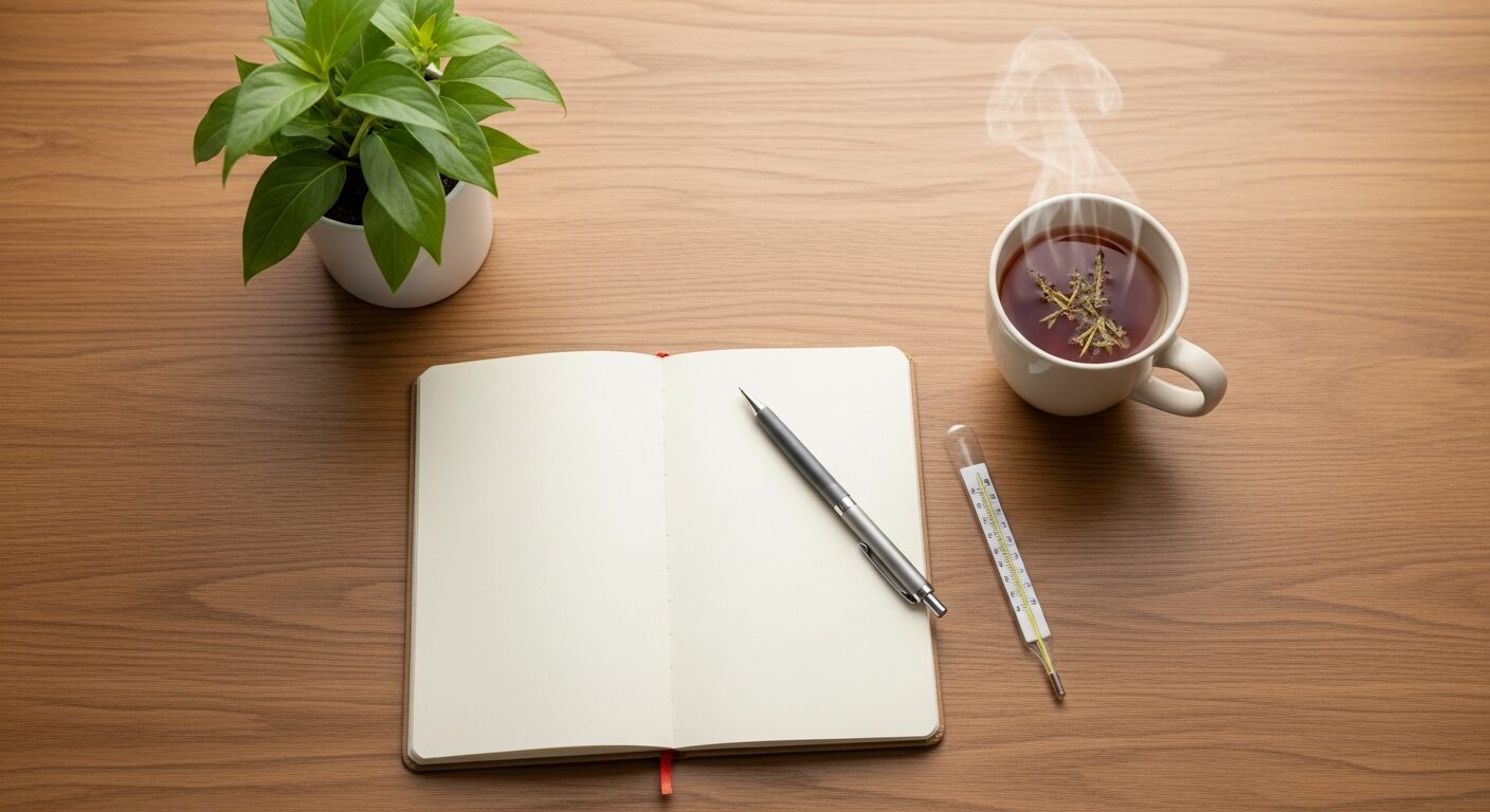 体調と気持ちをセルフチェックする手帳